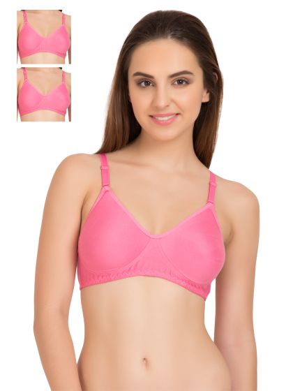 Buy Tweens Pack Of 3 Magenta Full Coverage Tube Bras TW279BL - Bra for  Women 1652791