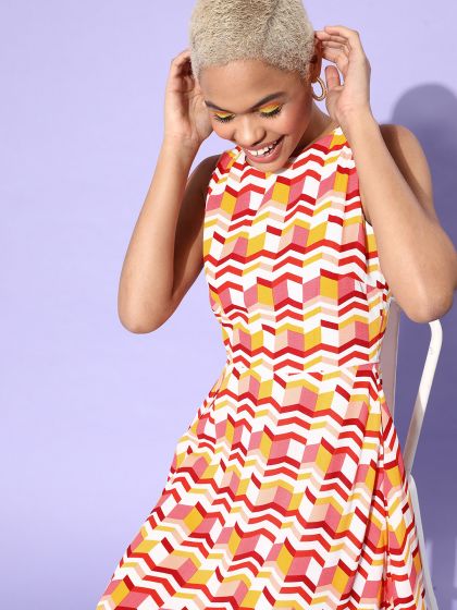 Chevron dress deals forever 21