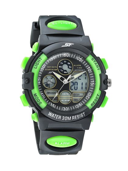 Sonata 77034pp01 digital watch top