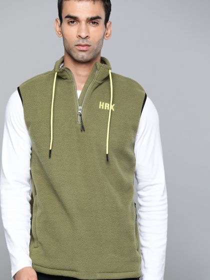 Hrx sales sleeveless hoodies