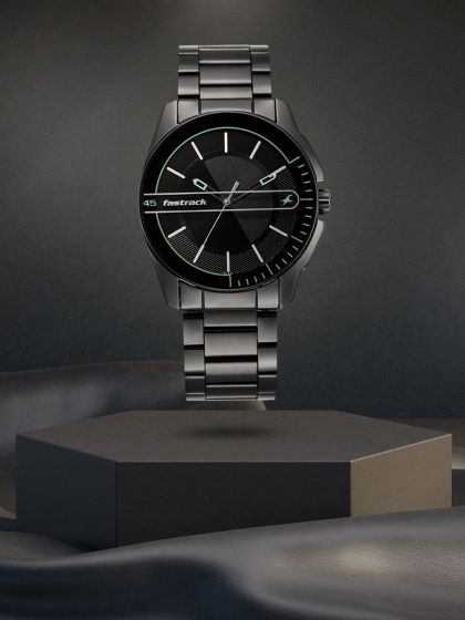 Buy Fastrack Men Silver Toned Dial Watch 3121SM01 Watches for