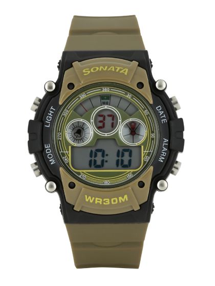 Buy SANDA Men Black Analogue And Digital Watch S711BKGD Watches