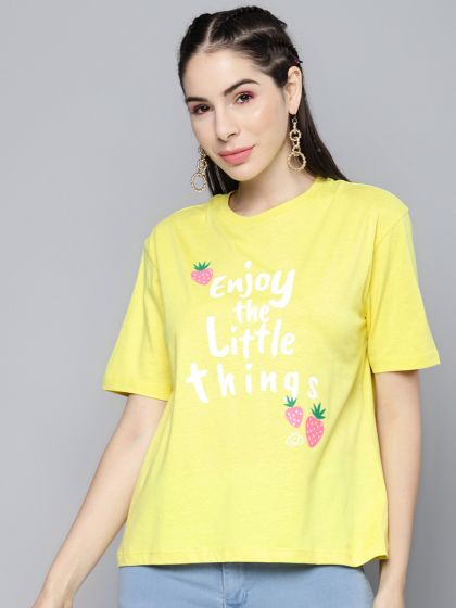 Buy Puma Women Black Urban Sports Logo Print T Shirt Tshirts for