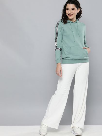 Adidas cropped deals hoodie ash green