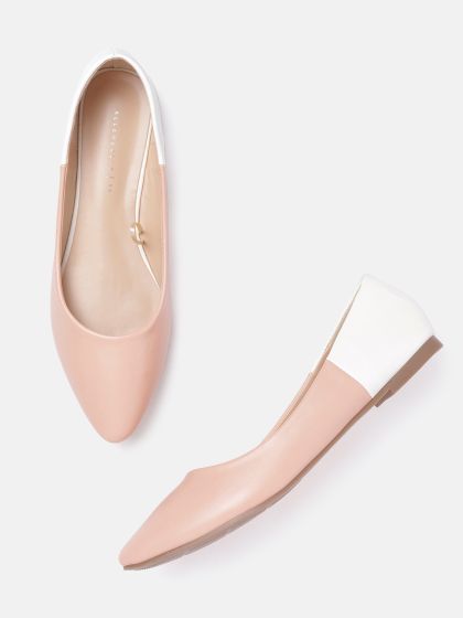 Pale pink flats sales