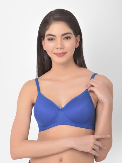 Buy Every De By Amante Solid Non Padded Wirefree Essential Super Support  Bra EB009 - Bra for Women 12251554