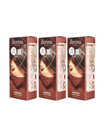 Buy Berina Unisex Light Grey Hair Color Cream 60g - Hair Colour for Unisex  9469779 | Myntra