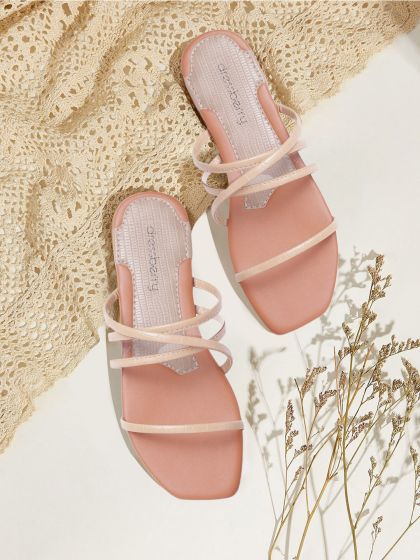 Dressberry open top toe flats