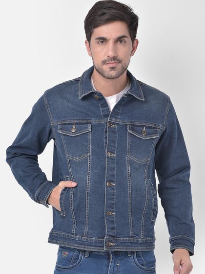 Buy Blackberrys Men Navy Blue Solid 