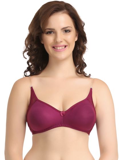 C9 Solid Padded Tube Bra With Detachable Strap-Skin