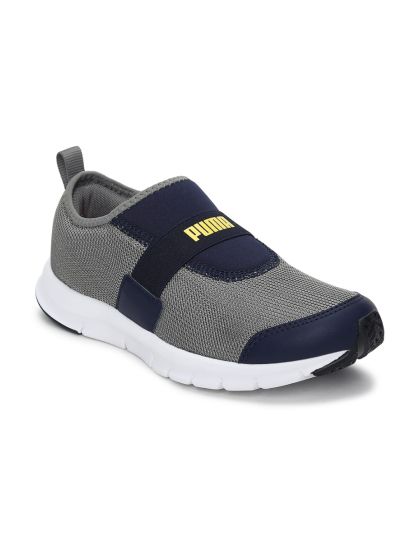 Puma pacer next cage knit junior grey sneakers shop