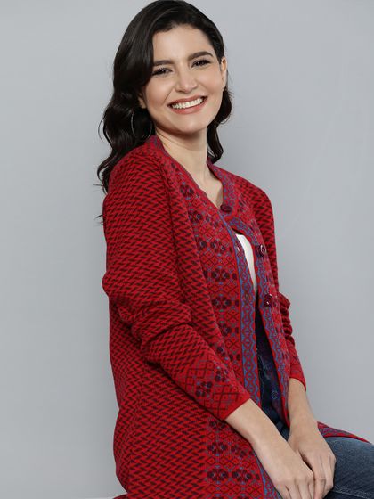 Buy Club York Red Sweater - Sweaters 