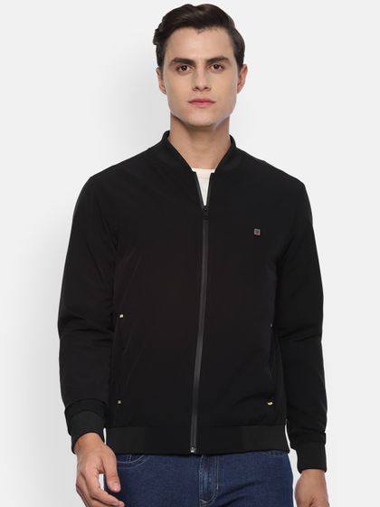 Solid Bomber Jacket - Jackets for Men 