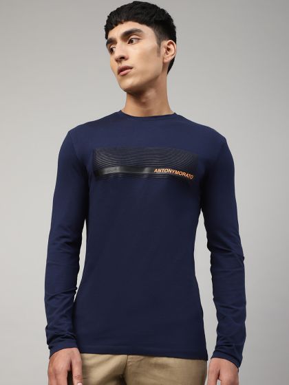 Calvin Klein Organic Cotton Long-sleeve T-shirt in Black for Men