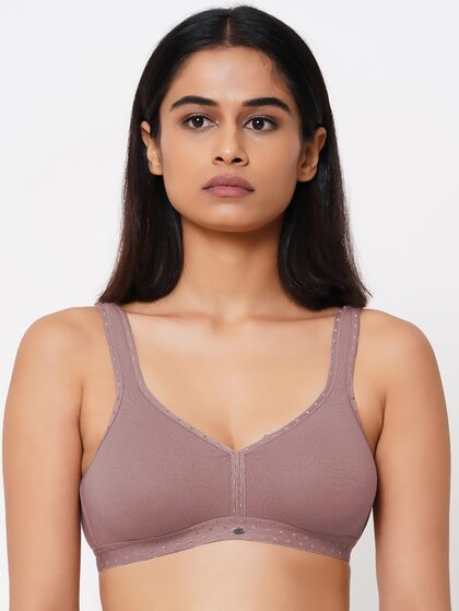 Buy SOIE Full Coverage Minimiser Non Padded Non-Wired Bra-Waffle online
