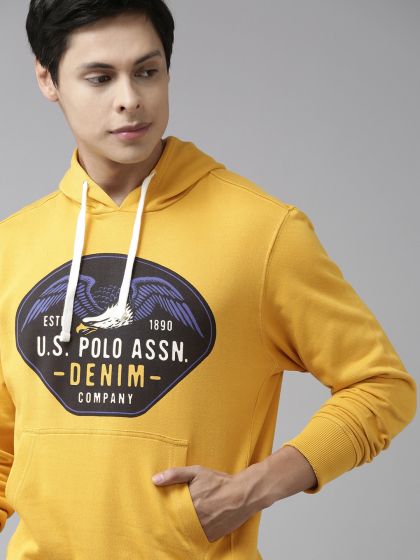 Buy Octave Men Red Printed Sweatshirt Sweatshirts for Men