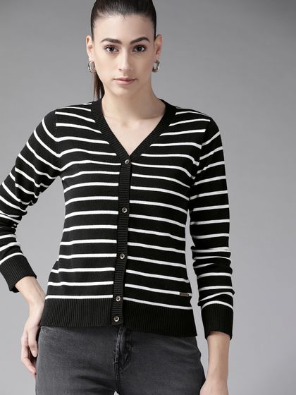 Buy Biba Women Grey Melange Solid 