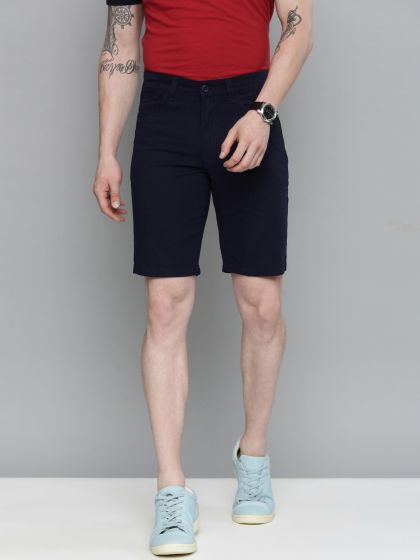 Buy Puma Men Black Solid Archive Logo Bermuda Shorts Shorts for