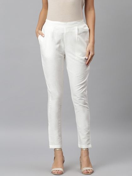 Buy Lux Lyra Kurti Pant (Free Size) White at Amazon.in
