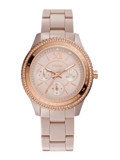 Buy Fossil Women Off White Dial Watch 