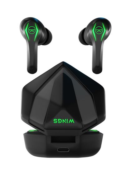 Buy Wings Chrome Gun Metal Bluetooth 