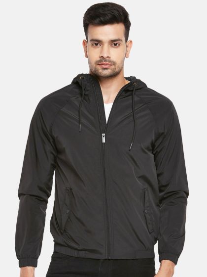 Buy Ajile By Pantaloons Red Navy Hooded Windcheater Jackets