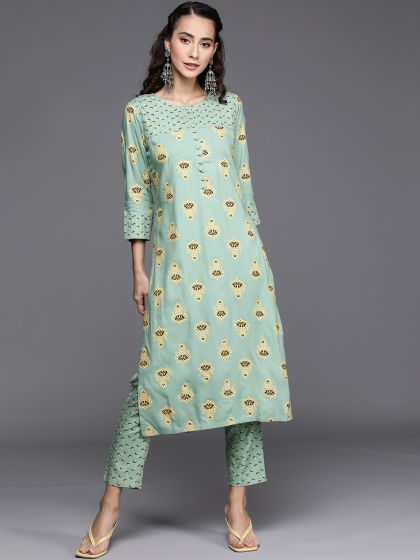 Kurtis with attached on sale dupatta