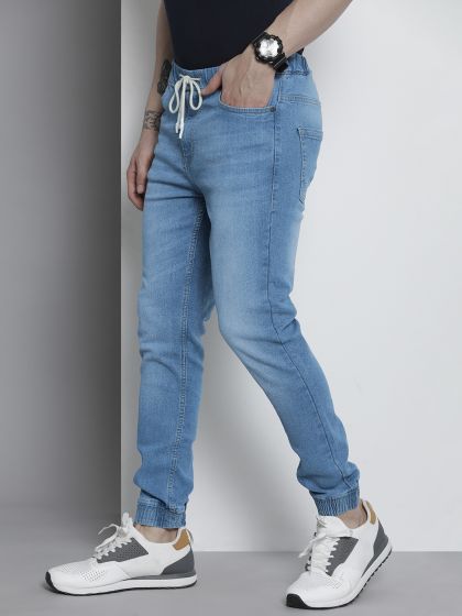 American Eagle Outfitters Jogger Fit Men Blue Jeans