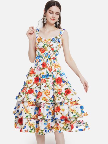 Buy Paper Dolls Beige Navy Tailored Dress Dresses for Women