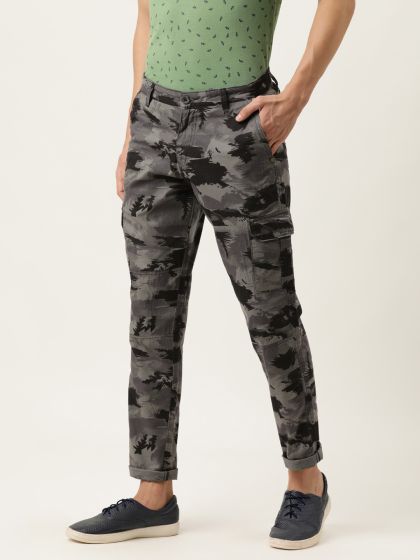 Buy U.S. Polo Assn. Denim Co. Men Blue Grey Camouflage Printed