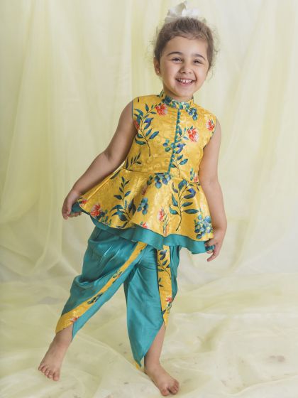 Kurti and dhoti salwar best sale