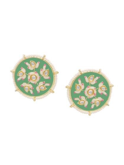 Buy FOREVER 21 Set Of 2 Silver Toned Clip On Earrings Earrings
