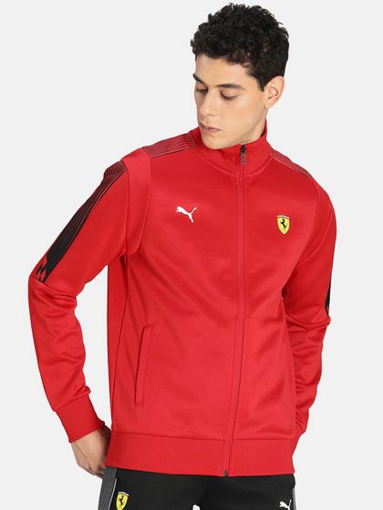 puma ferrari jacket myntra