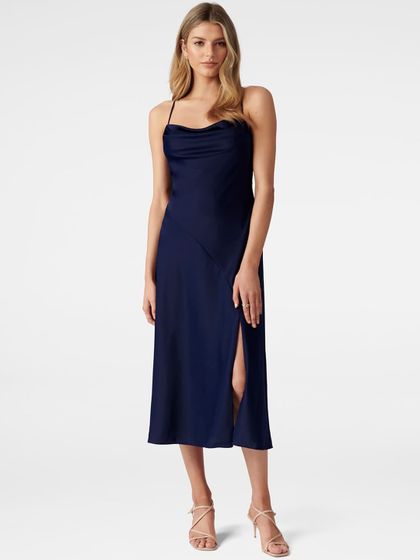 Navy sheath dress petite Clearance