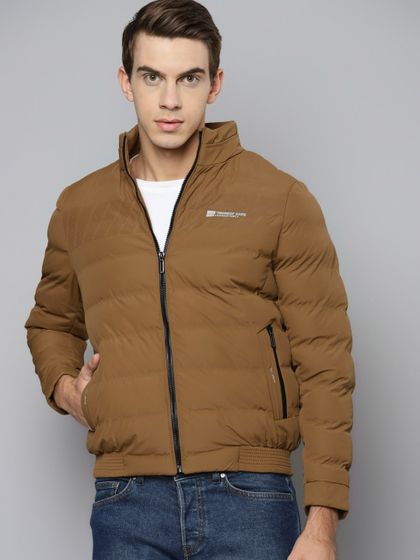 Buy Mr Bowerbird Men Camel Brown Solid 
