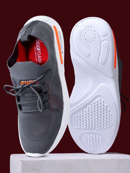 Skechers go run 5 mens grey online