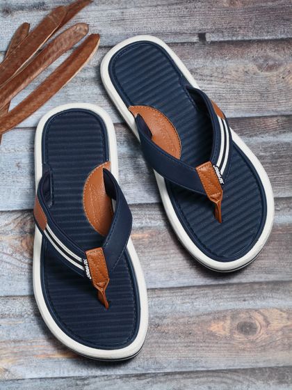 sole threads flip flops myntra