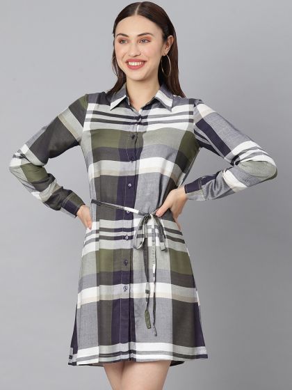 Double breasted shirt dress hotsell