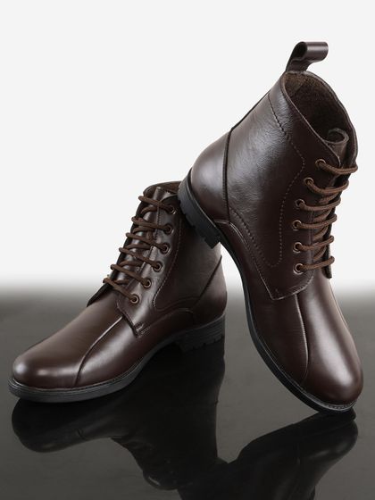 Buy Alberto Torresi Men Brown Shoes 