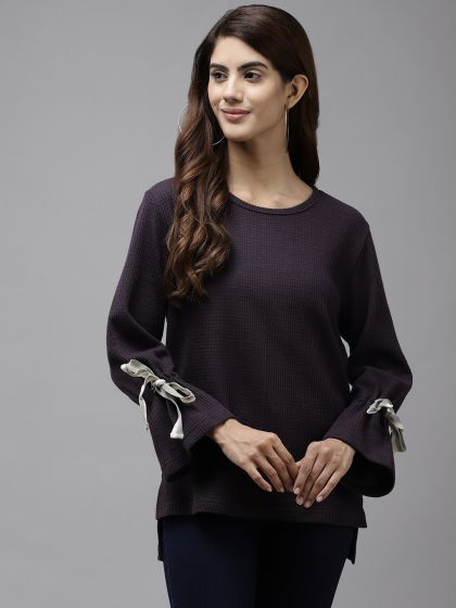 Buy FOREVER 21 Blue Mickey Mouse Print Sweatshirt Sweatshirts