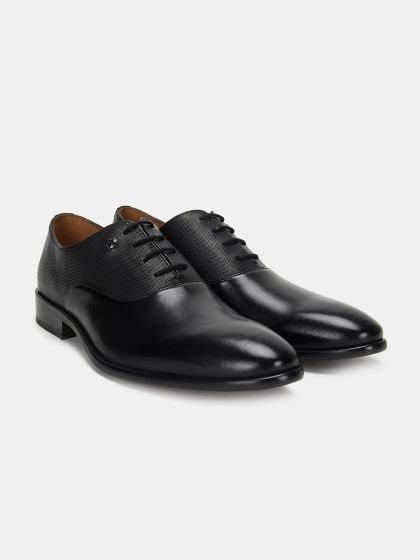 Arrow black deals formal shoes