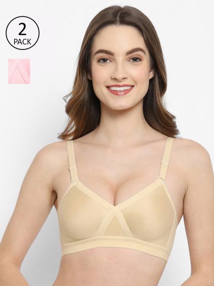 KAPPA Women Solid Padded Non-Wired Sports Bra, Lifestyle Stores, Ghatkopar West