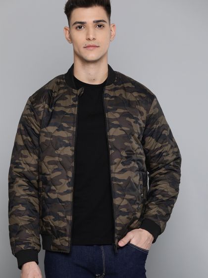 Puma camo bomber jacket online