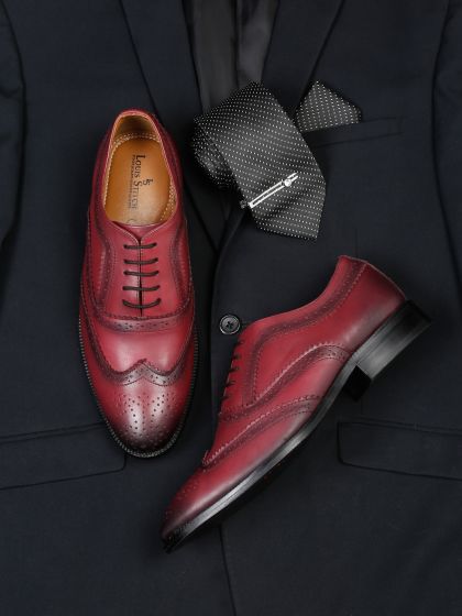Cherry red shop formal shoes