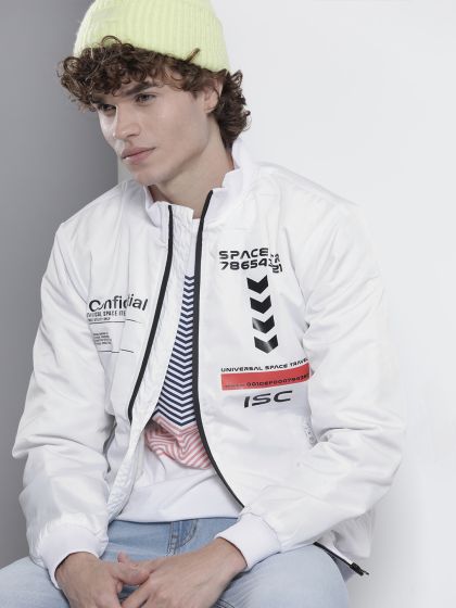 Celio white deals jacket