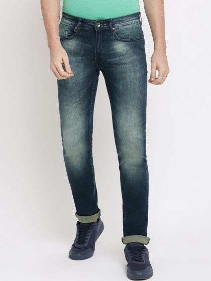 Buy Pepe Jeans Men Blue Vapour Slim Fit Low Rise Stretchable Jeans