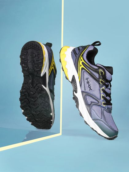 Buy Lotto Men Silver Toned Blue Tremor Running Shoes Sports