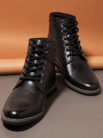 mactree men's mid top ankle sneakers boots