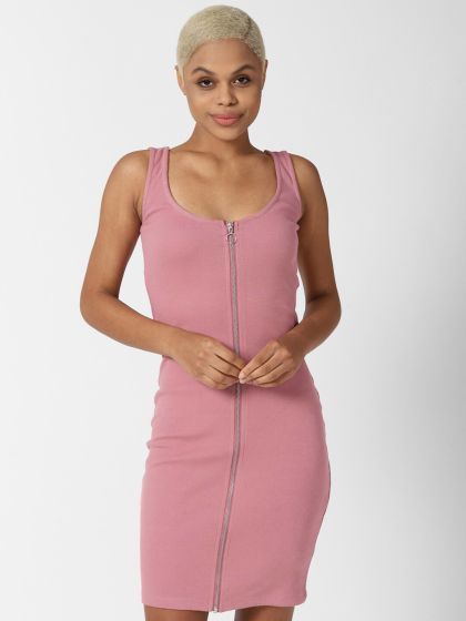 Front zipper sale dresses forever 21