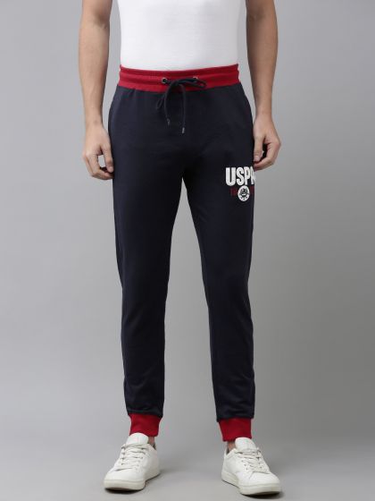 Buy U.S. Polo Assn. Denim Co. Men Black Brand Logo Printed Knitted